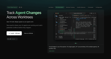 VSCode Extension: Agent Worktree Trace